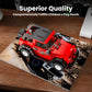 Mould King Speed Champion Pickup Building Toys with Display Case, 27058 Model Car Kits Building Blocks, Race Car Building Kit, Small Truck Building