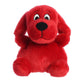 Aurora® Playful Clifford® Palm Pal™ Clifford Stuffed Animal - Childhood Nostalgia - Lasting Companionship - Red 5 Inches