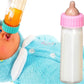 JA-RU Magic Baby Doll Bottles (4 Pack) - Milk and Juice Bottles, Baby Doll Accessories