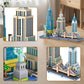 APENGBAOL New York Skyline Micro Mini Blocks Building Set, The Statue of Liberty,Empire State Architecture Building, Brooklyn Bridge, Gift for Kids