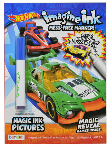 Hot Wheels Party Favors & Coloring Book - Officially Licensed by Imagine Ink