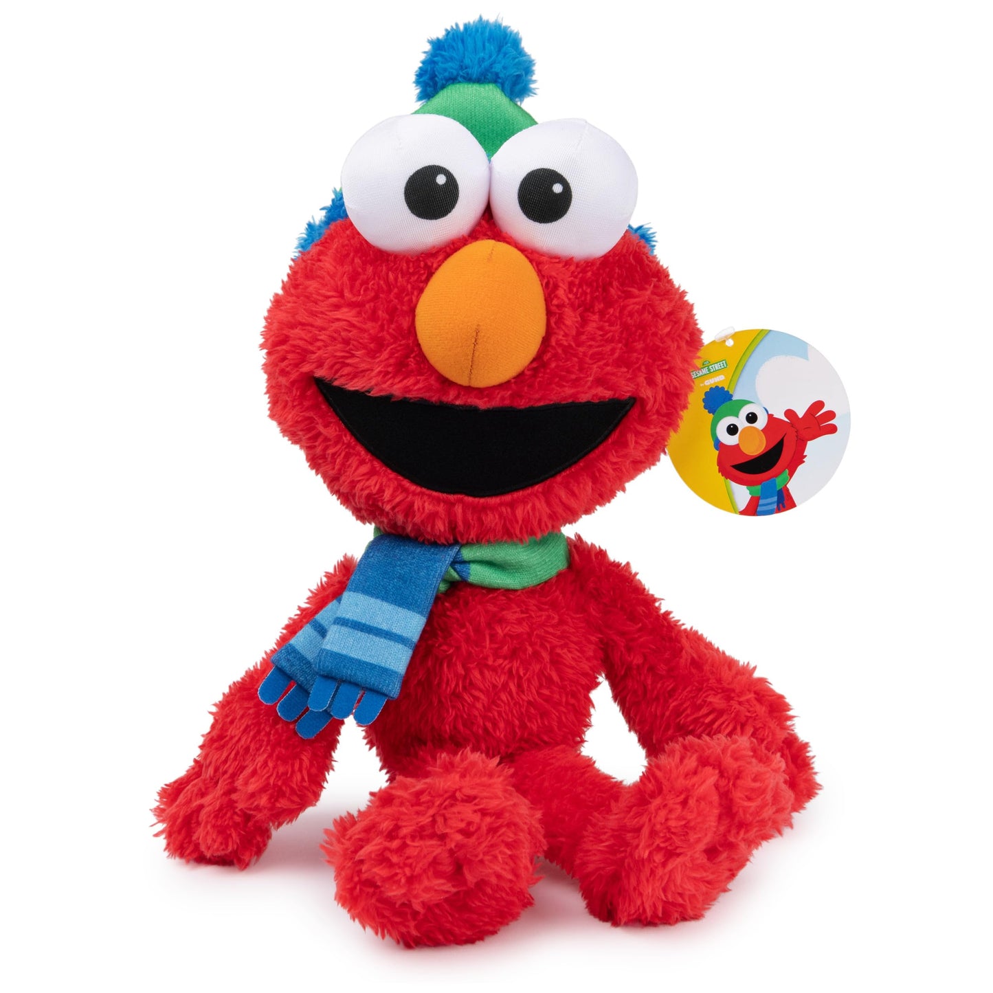 GUND Sesame Street Nutcracker Elmo 13-Inch Muppet Plush Toy; Ages 1+