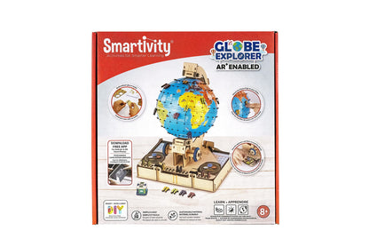 Smartivity Globe Explorer Wooden Model Engineering STEM Learning Toy for Kids Ages 8 and Up