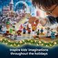 Lego Harry Potter Advent Calendar 2025 Kids Toy - Holiday Countdown for Boys & Girls, 7+ - 24 Buildable Surprises, Including Harry, Draco & Luna