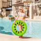 JOYIN Inflatable Swim Tube Raft (3 pack) with Summer Fruits Painting, Pool Toys for Swimming Pool Party Decorations