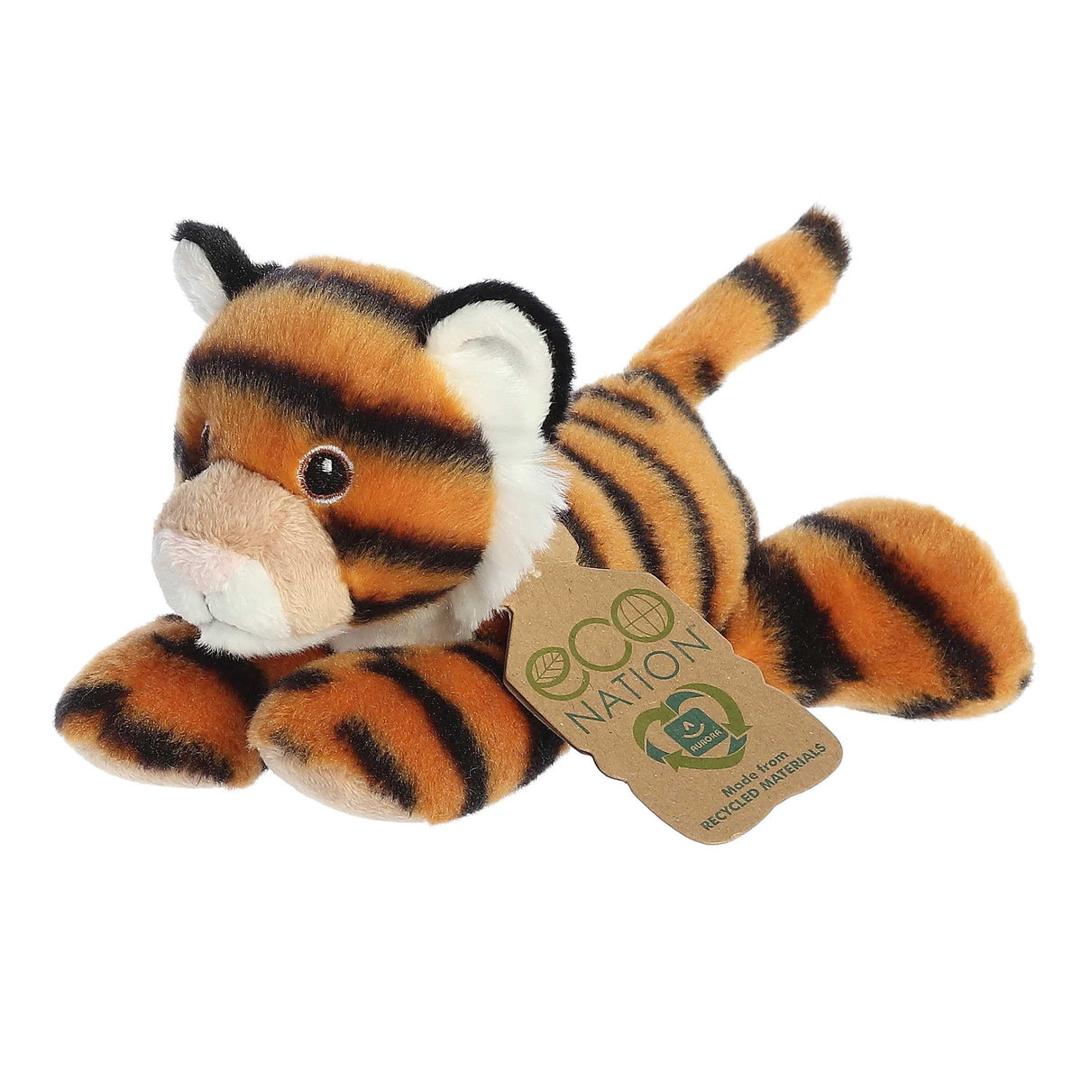 Aurora Eco Nation Eco Softies 8" Tiger Responsibly Made Stuffed Animal