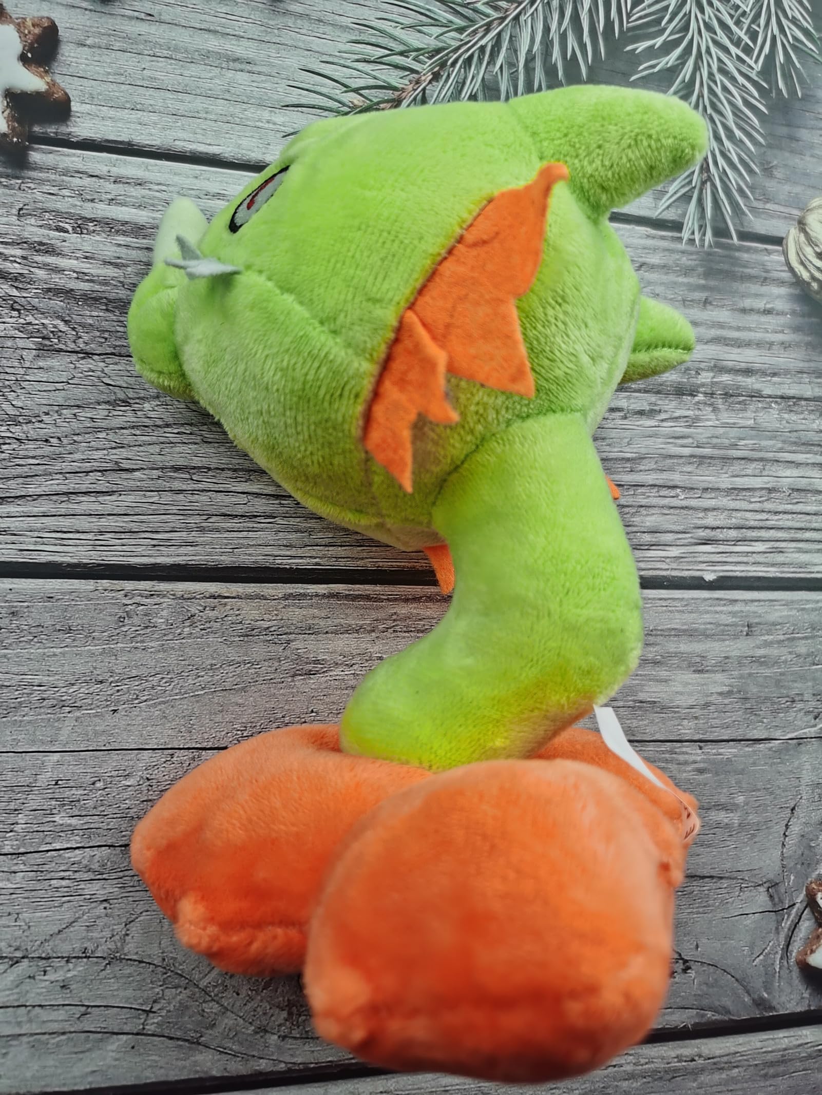 JHESAO 7.5" Plants and Zombies Snapdragon Plush Zombies Toys PVZ Plushies 1 2 Stuffed Soft Doll for Children Fans, Great Gift for Halloween, Christmas
