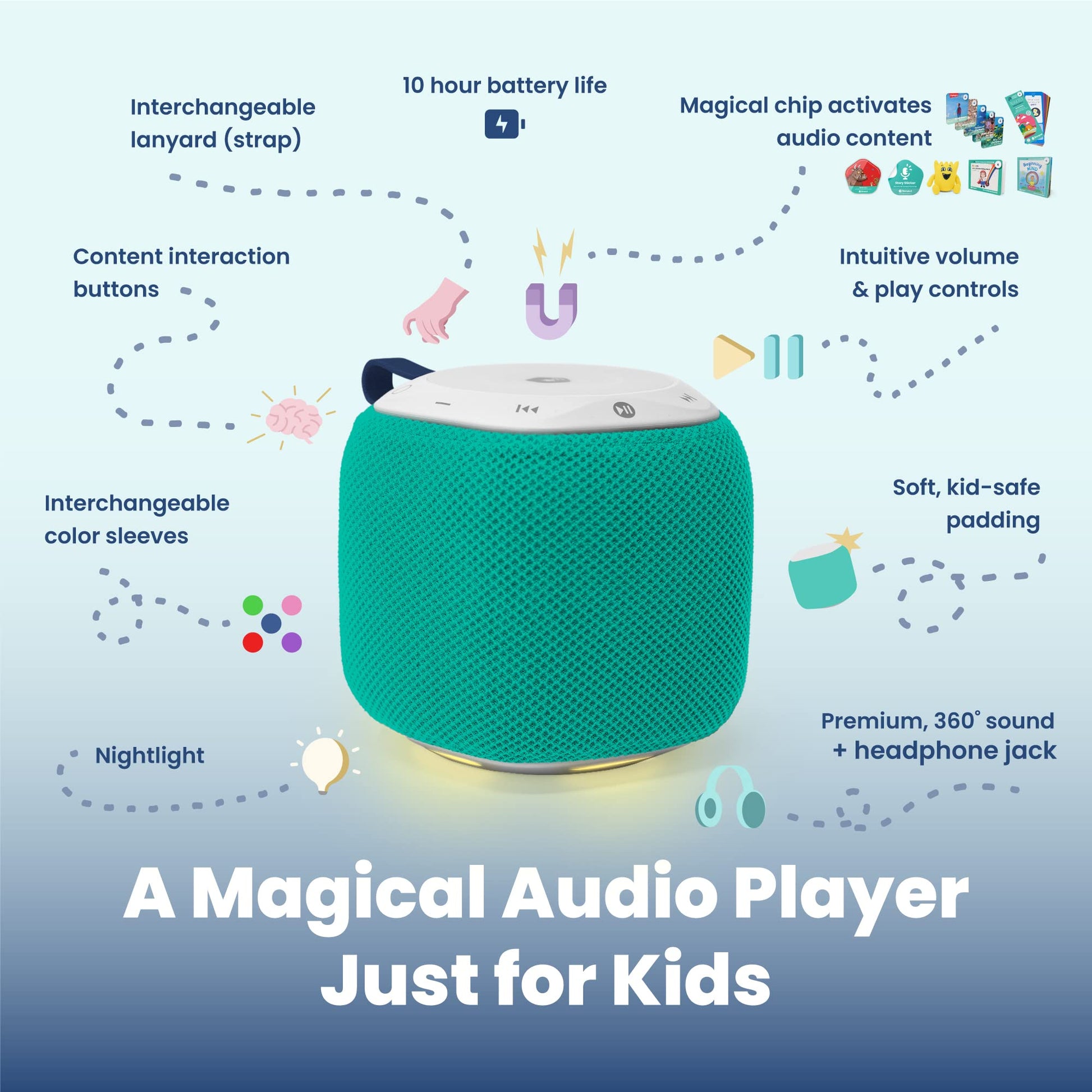 Storypod | Charlotte's Web | Token for The Storypod Audio Learning System | SEL Audio Learning & Interactive Fun