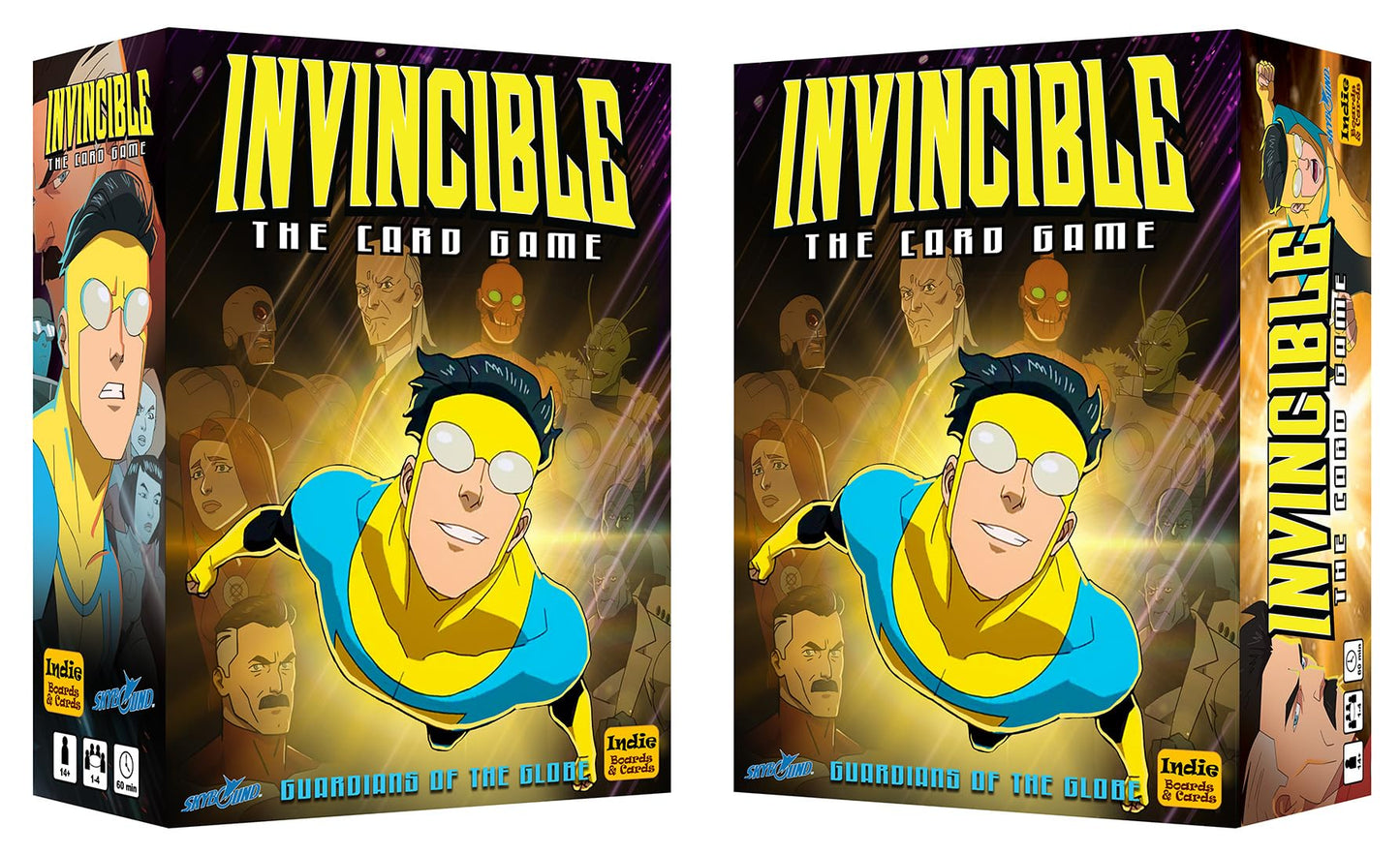 Invincible: The Card Game - Guardians of the Globe | Official Skybound Tabletop Superhero Deck-Building Game | Ages 14+ | 2-4 Players