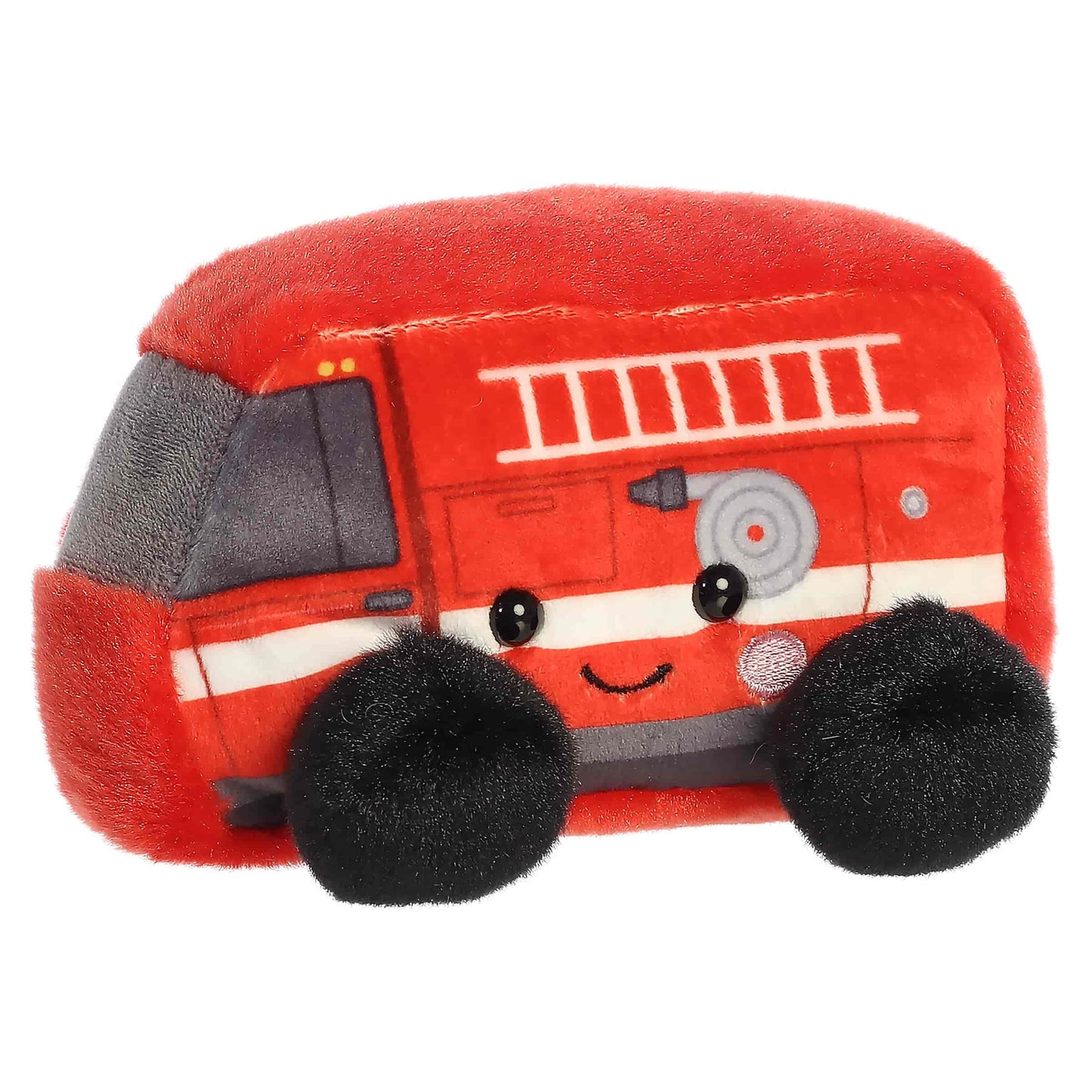 Aurora Adorable Palm Pals Rescue Firetruck Stuffed Animal - Fun Collectible Plush for Kids and Adult Collectors - Perfect for Decorating Rooms