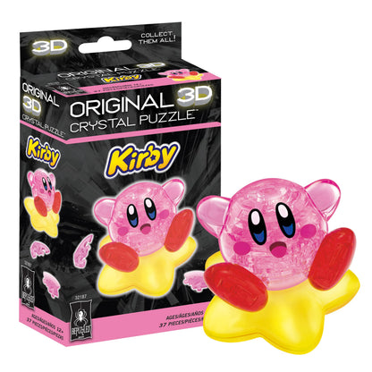 Nintendo Kirby Crystal 3D Puzzle, 37-Pc Brain Teaser, Ages 12+