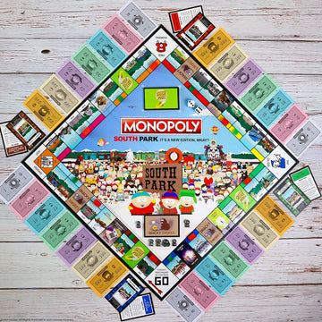 Monopoly South Park | Based on Comedy Central South Park Show | Featuring Familiar Locations, Episodes, and Characters | Officially-Licensed