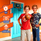 NERF Pro Hoop Kids Basketball Hoop Set - Mini Set with Mini NERF Basketball - Steel Rim Great for Dunking - Over The Door