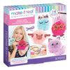 Make It Real DIY Cuddle Mob Kit - Create 4 Adorable Pom Pom Characters with 36 Pieces - All-in-One Arts & Crafts Set for Tweens & Girls - Fun