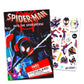 Spiderverse Coloring & Activity Book Set - Bundle of Spiderman Coloring Pages, Play Pack, Games, Puzzles, 300+ Stickers, More | Superhero Set for Kids