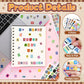 3184 PCS Vintage Letter Stickers Scrapbook Stickers, Magazine Alphabet Number Stickers, Self Adhesive Vinyl Letters Stickers for Journaling