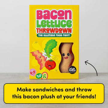 PopHaus Collective Bacon Lettuce Throwdown Fast-Paced Card Game, Ages 7+, 2-6 Players