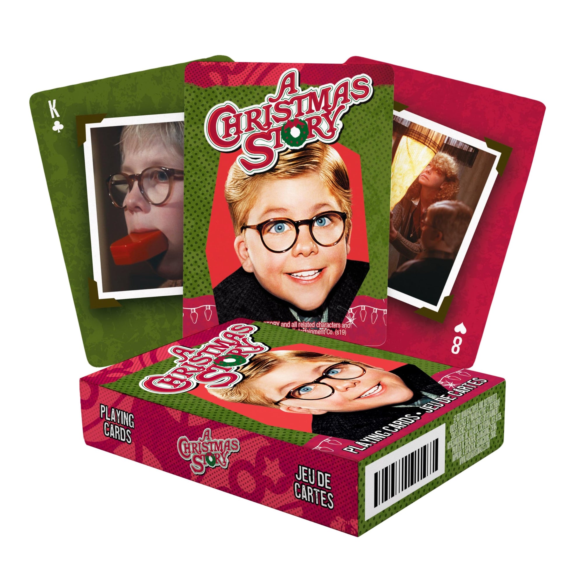 AQUARIUS A Christmas Story Playing Cards - Christmas Themed Deck of Cards for Your Favorite Card Games - Officially Licensed Christmas Story