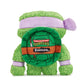 Fuggler toymonster Funny Ugly Monster Ninja Turtles Special delivery Nickelodeon Plush Figure Collection (Donatello), Green