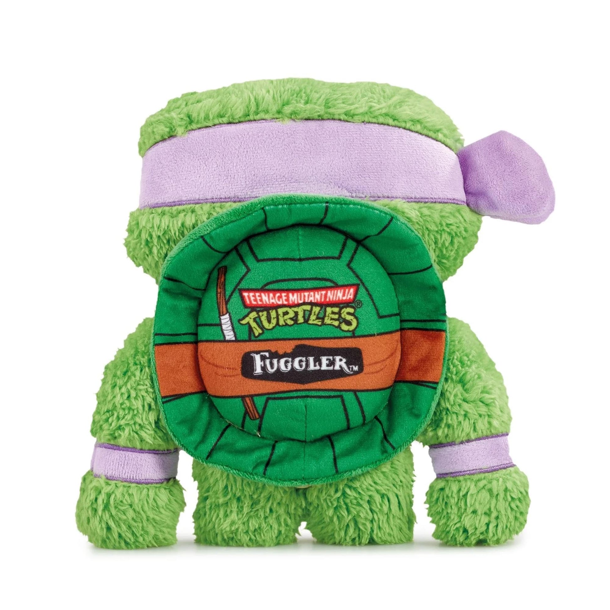 Fuggler toymonster Funny Ugly Monster Ninja Turtles Special delivery Nickelodeon Plush Figure Collection (Donatello), Green