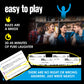 Loaded Questions Party Game, Hilarious "Who Said What?" Game for Family & Friends, Fun Icebreaker for Adults & Family Time