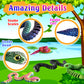 3D Printed Animals Snake Sensory Fidget Toys 12pcs,3D Printed Toys Figurines Set Birthday Gifts Party Favors for Kids Boys Girls ADHD Stress