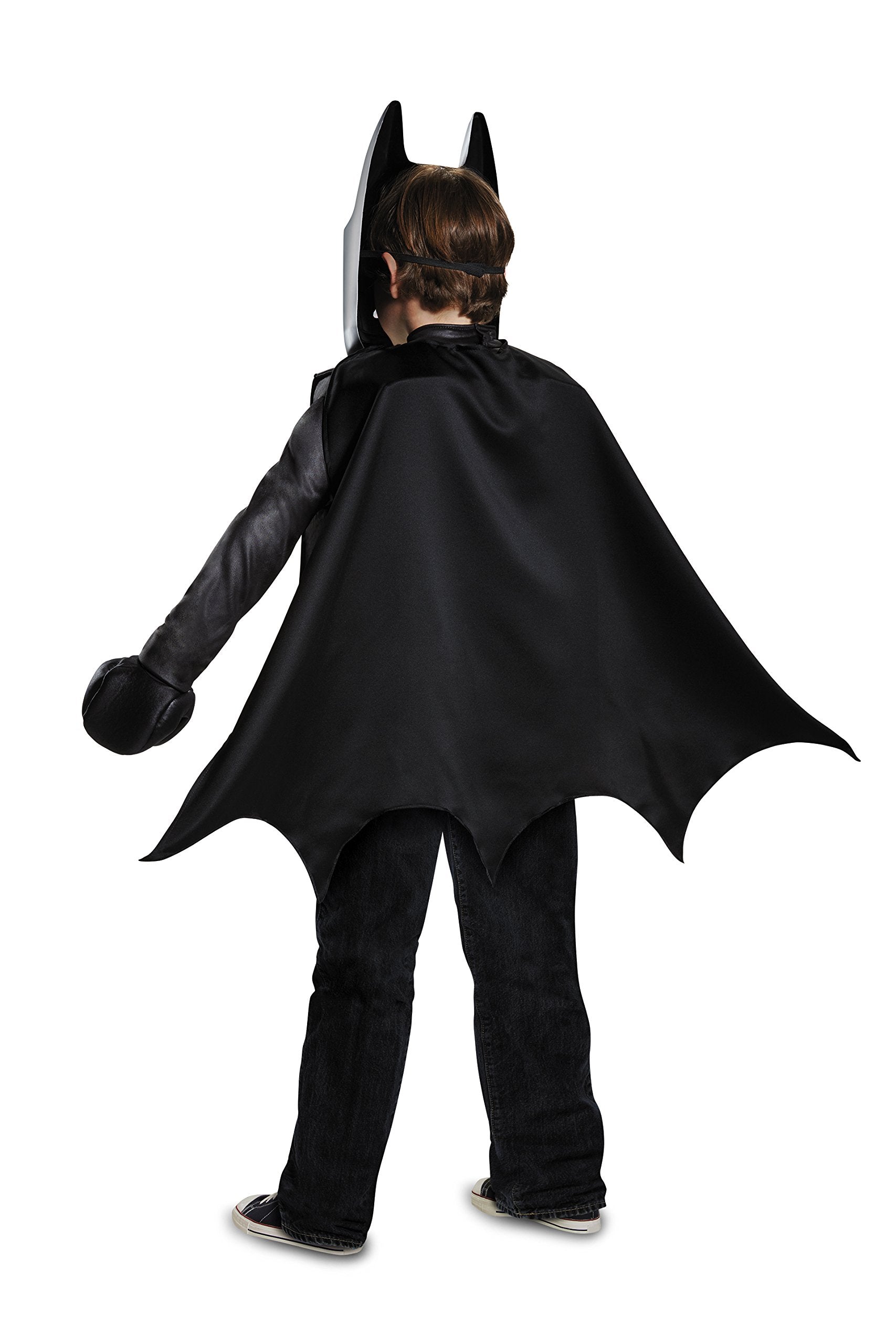 Batman Lego Movie Classic Costume, Black, Medium (7-8)
