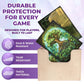 Arcane Fortress MTG Card Sleeves - 100 Count | Ultra-Durable Matte Art Card Sleeves for Intense Shuffling | Premium Fit for Magic: The Gathering Cards