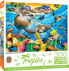 MasterPieces 300 Piece EZ Grip Jigsaw Puzzle - Breaking Waves - 18"x24"