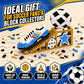 APENGBAOL 2026 New Soccer Ball with Sport Sneaker Mini Micro Building Blocks Set with Golden Display Stand, 3110 Pcs Sports Football Model Collectible