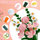 Ayuanb 900 PCS Pipe Cleaners Flowers Kit, Pipe Cleaners Craft with Handle, 14 Colors Chenille Stems with Floral Wires, Stamen, Wrapping Paper