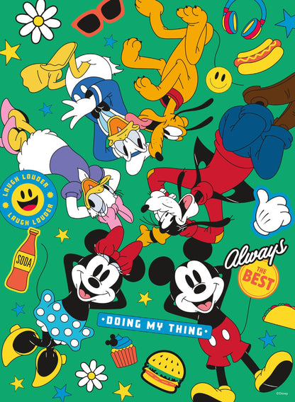 Ceaco - Disney Mickey and Friends - 100 Piece Puzzle for Kids Ages 6-8