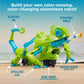 Thames & Kosmos My Robotic Pet: Coding Chameleon STEM Building & Experiment Kit | Color-Sensing Coding Robot for Boys & Girls Ages 8+, Screen-Free