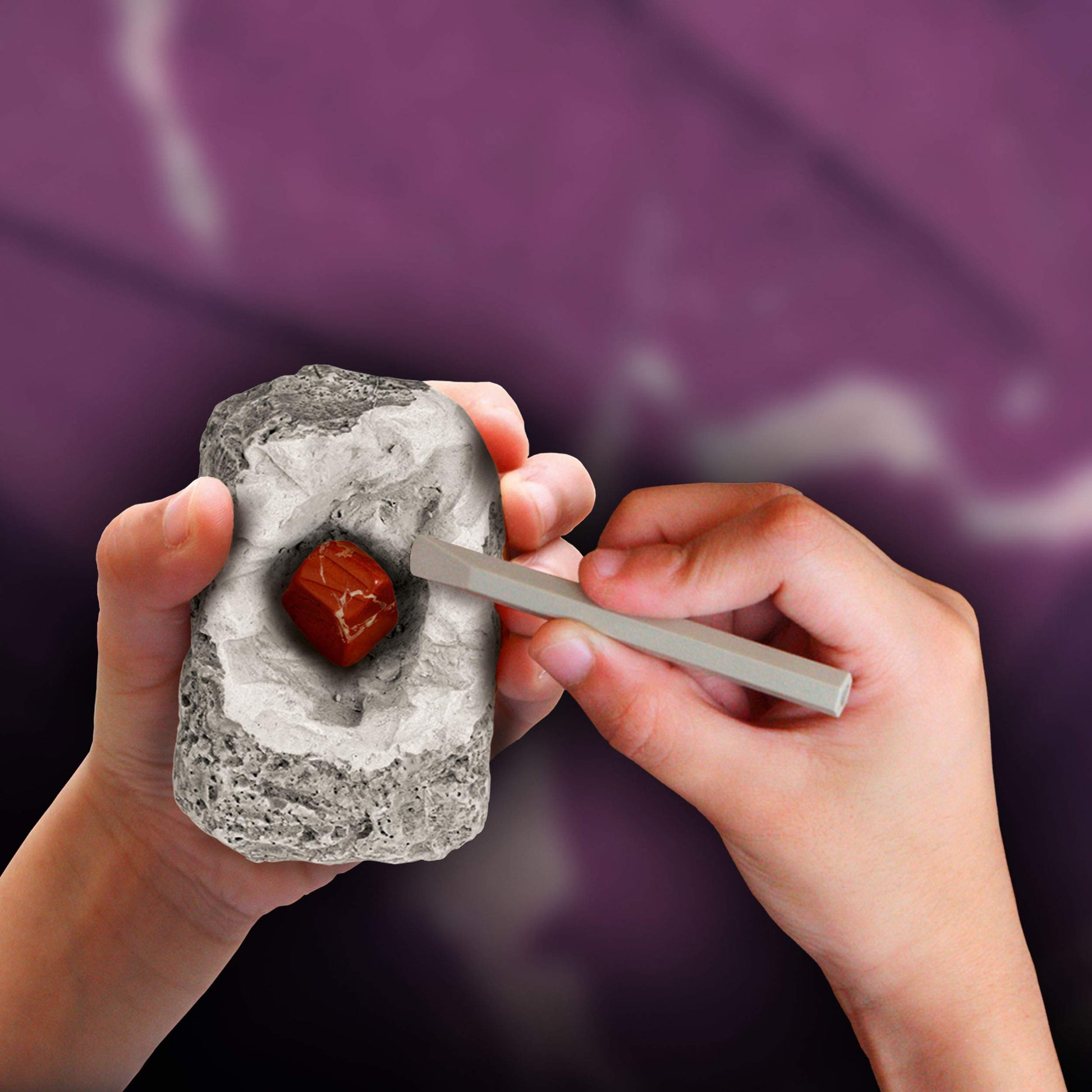 Thames & Kosmos I Dig It! Rocks & Fossils Excavation Gift Set | 24 Excavation Kits w/Mineral & Fossil Specimens | Party Favors, Stocking Stuffer