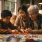 White Mountain 1000 Piece Jigsaw Puzzle Book Collage Puzzles with Large Pieces Gift for Adults and Family 24"x30" - Bedtime Stories