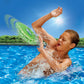 Banzai Green Aqua Saucer Pool Toy 5" Disk (Soak It and Throw It)