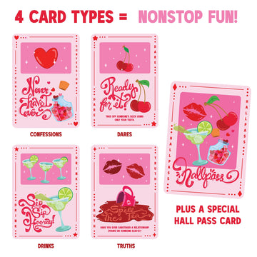 Pop Fizz Designs Lucky in Love I Hilarious Bachelorette Party Game for Adults I Bachelorette Party Games, Girls Night in Card Game I Perfect Bride