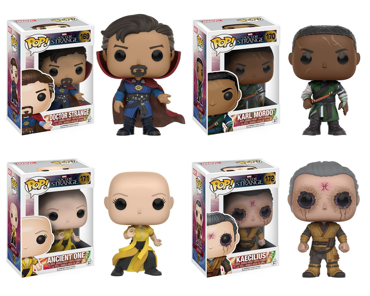 Funko Dr. Strange: Pop! Marvel Collectors Set