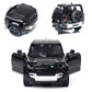 KiNSMART - Land Rover Defender 90 1:36 Scale 5" Die Cast Metal Model Toy SUV (Jet Black)