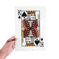 Super Z Outlet Giant Jumbo Deck of Big Playing Cards Fun Full Poker Game Set - Measures 8-1/4" x 11-3/4"