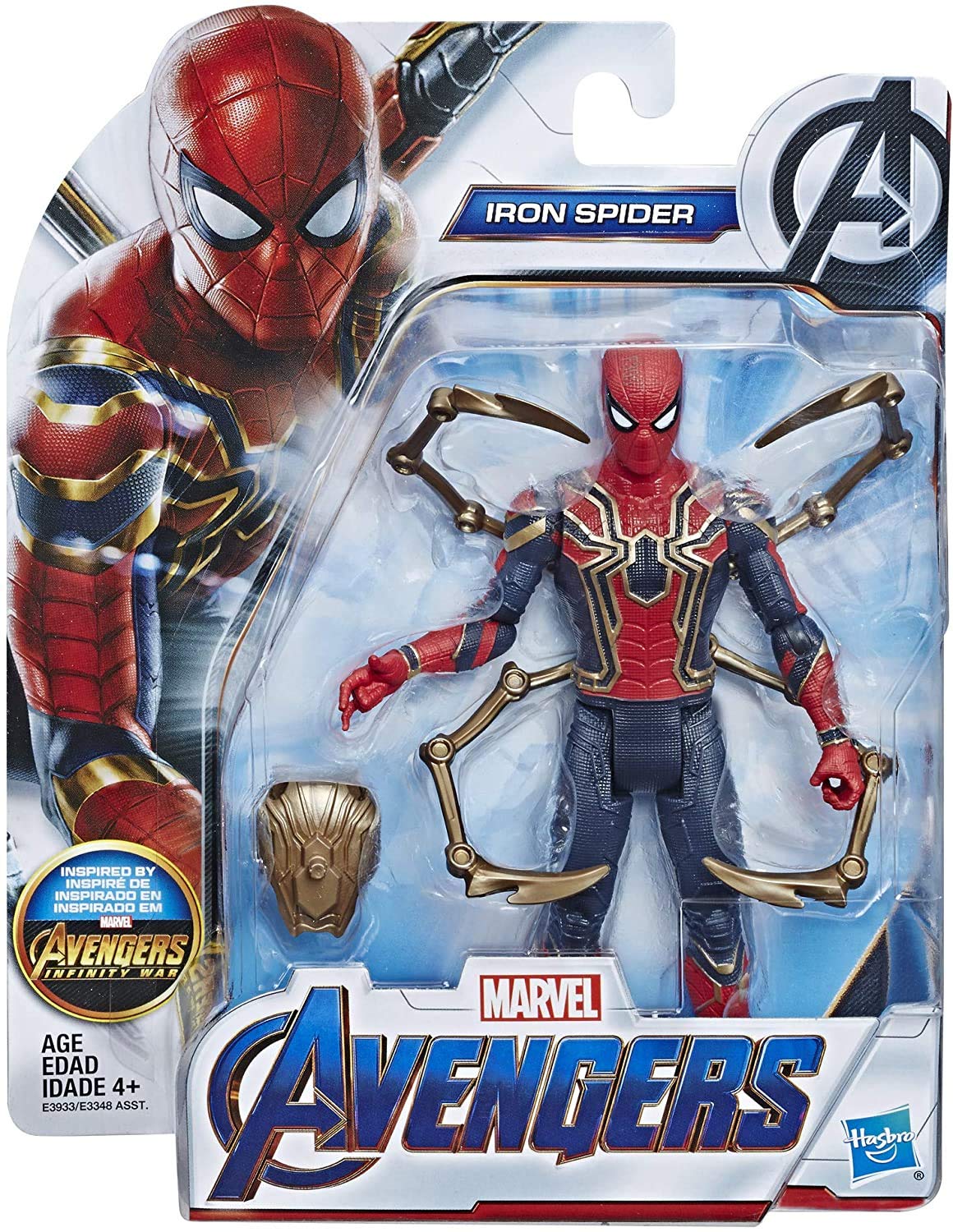 Marvel Avengers Iron Spider 6"-Scale Marvel Super Hero Action Figure Toy