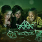 Geomag, Glow Recycled, Magnetic Constructions with Glow Effect, Magnetic Bars Glowing in The Dark, 25-Piece Pack, 100% Recycled Plastic