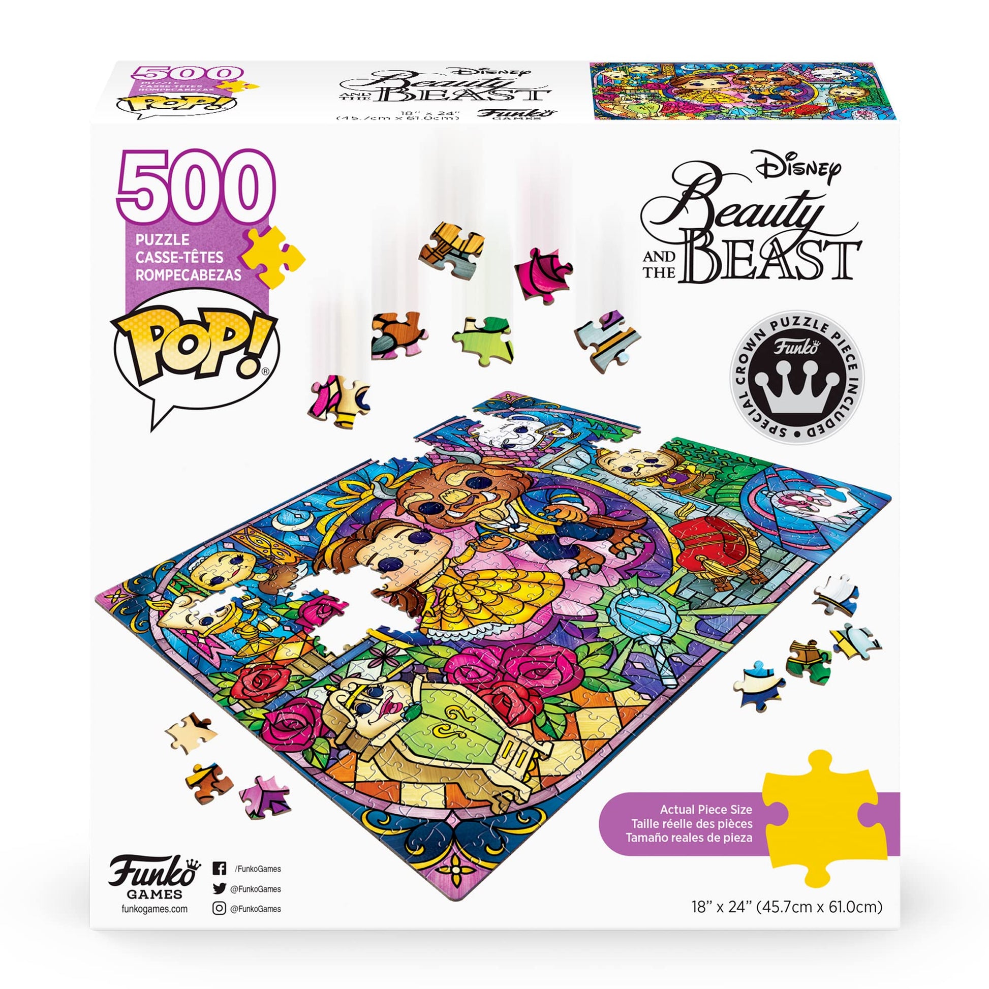 Funko Pop! Puzzle: Disney Beauty and The Beast