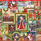 Ceaco - Vintage Christmas Collage - 2000 Piece Jigsaw Puzzle for Adults