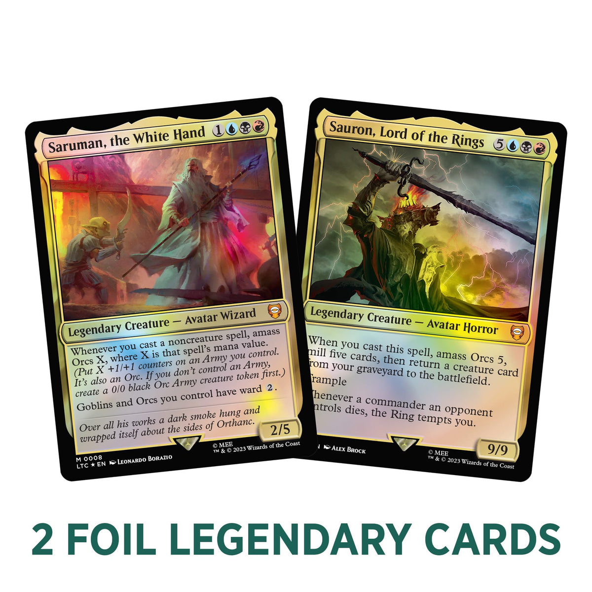Magic The Gathering The Lord of The Rings: Tales of Middle-Earth Commander Deck - The Hosts of Mordor