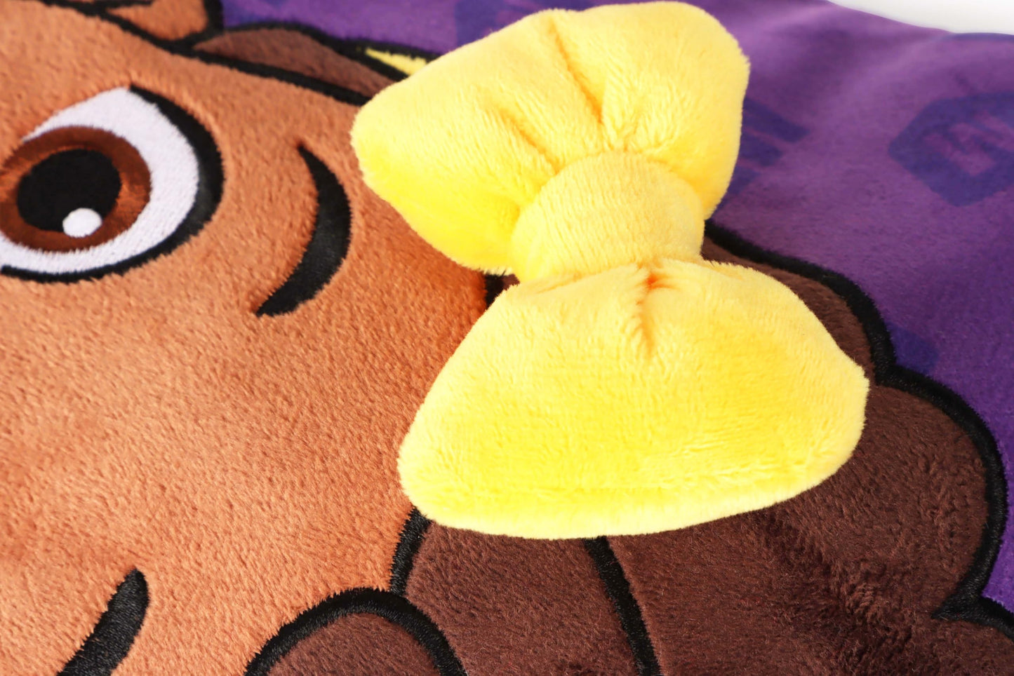 Jay Franco Snuggle Pillow - 15 Inch Kids Ultra-Soft Stuffed Plushie & Cozy Throw Pillow, Official Licensed Character Cushion, Purple - Meekah