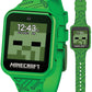 Minecraft Kids Smart Watch - Touchscreen Interactive Watch with 10 Customizable Clock Faces, Built-in Camera, Video Recorder, Alarm, Calculator, Games