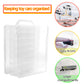 YYDS 48-Car Storage Case with Handle, Double-Sided Organizer for Toy Cars, Matchbox Cars, 1:64 Scale, Hot Wheels Compatible, CASE ONLY