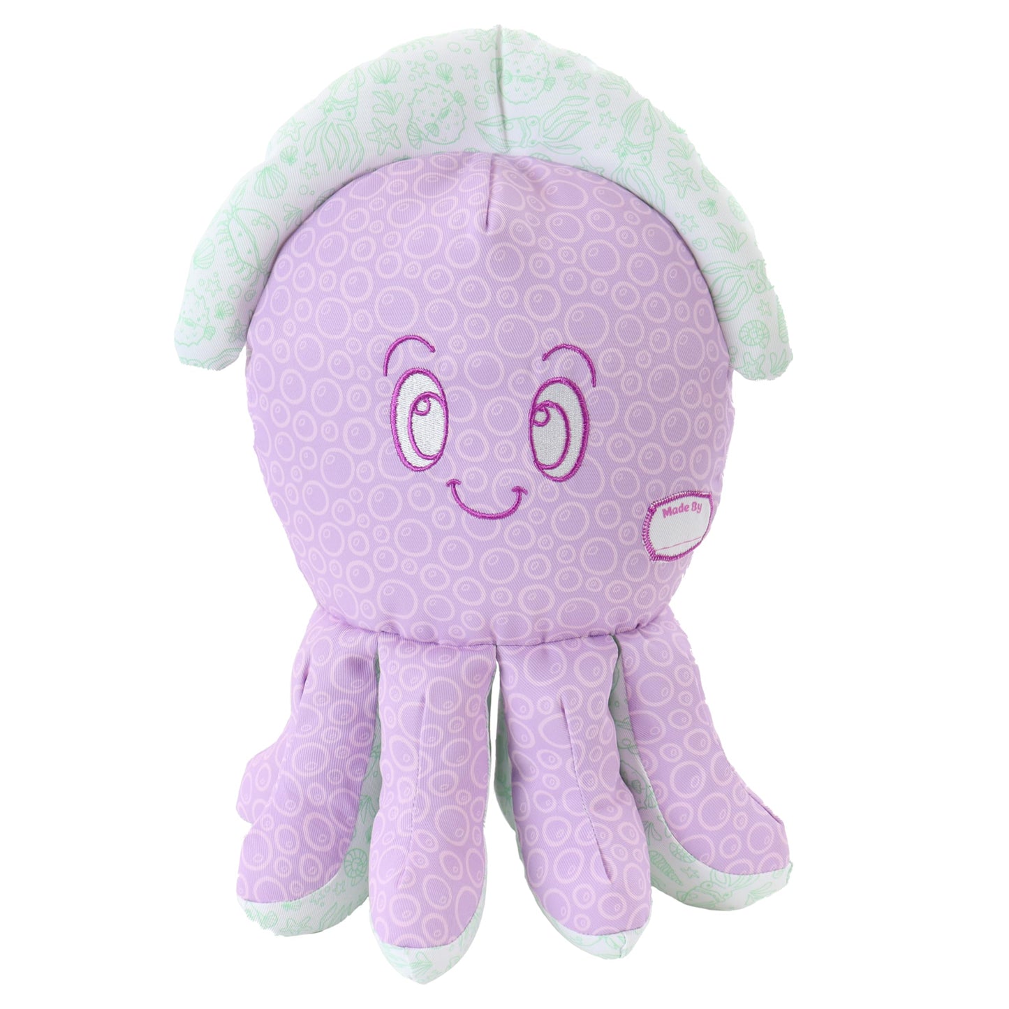 Crayola Color Me Plush, Purple Octopus with 3 Ultra-Clean Washable Markers, Creative Fun for Boys and Girls Ages 3 and Up