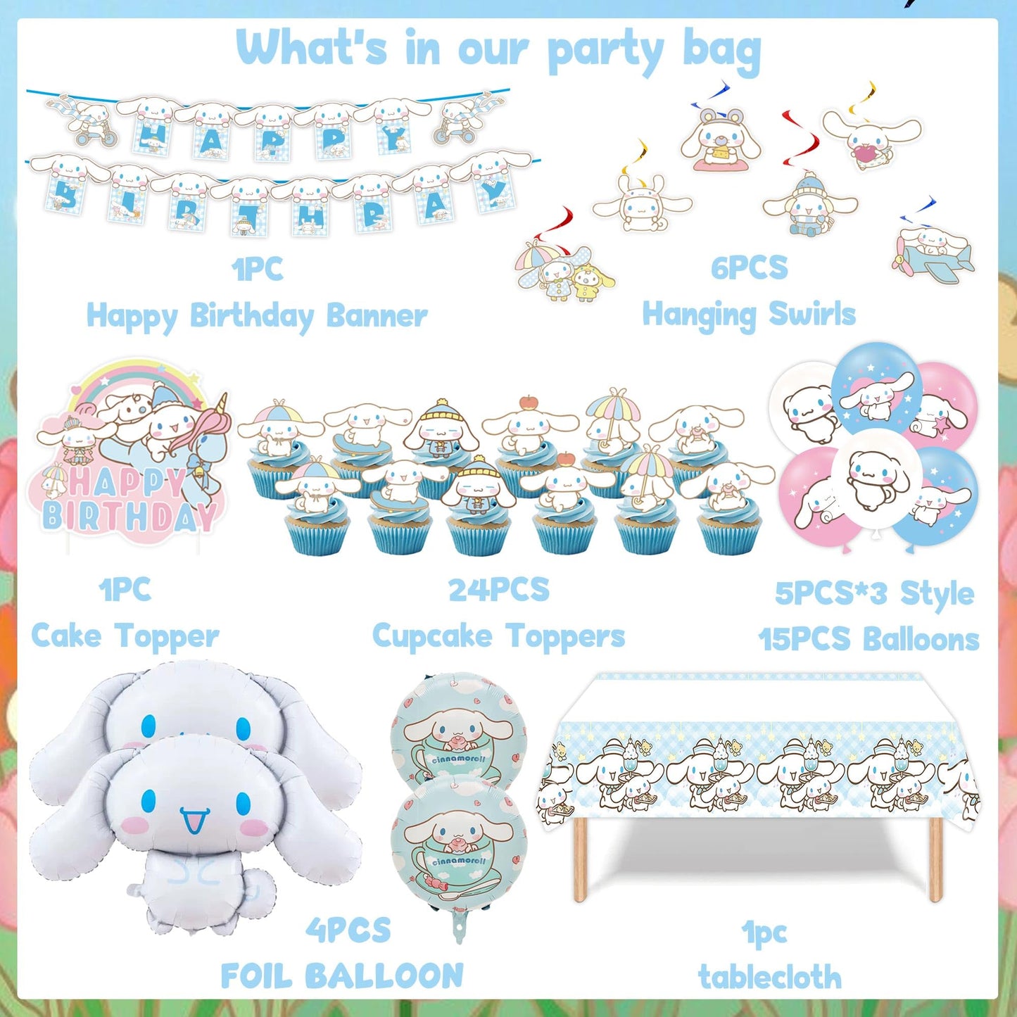 Birthday Party Decorations, Cute Party Supplies